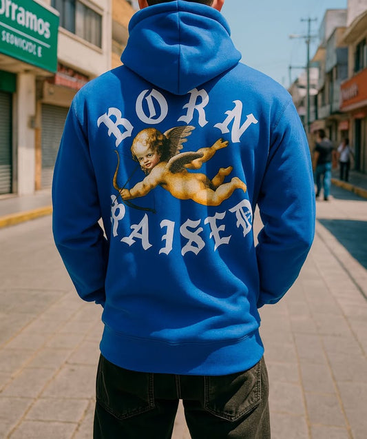 SDBORN01 - SUDADERA BORN AZUL