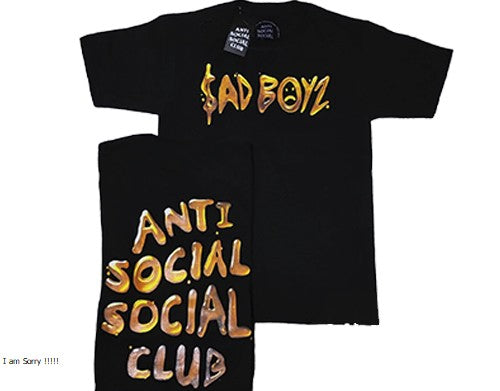 plant04 ANTI SOCIAL ANTI SOCIAL PLAYERA CUELLO REDONDO