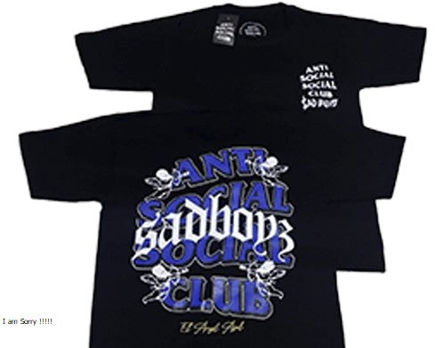 plant05 ANTI SOCIAL ANTI SOCIAL PLAYERA CUELLO REDONDO