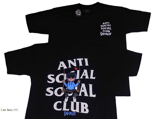 plant06 ANTI SOCIAL ANTI SOCIAL PLAYERA CUELLO REDONDO