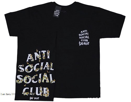plant08 ANTI SOCIAL ANTI SOCIAL PLAYERA CUELLO REDONDO