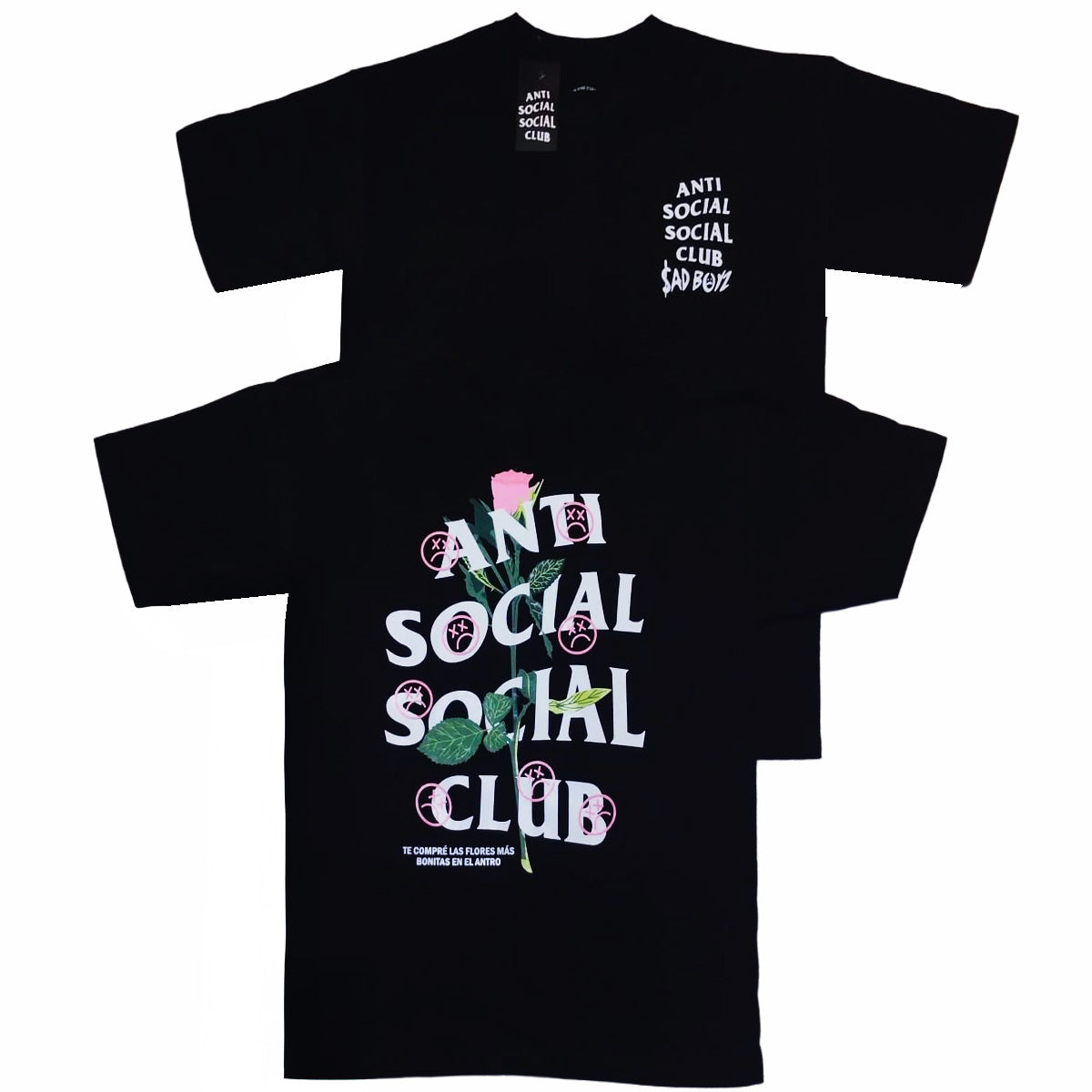 plant10 ANTI SOCIAL ANTI SOCIAL PLAYERA CUELLO REDONDO.