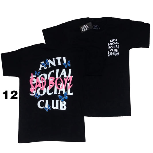plant12 ANTI SOCIAL ANTI SOCIAL PLAYERA CUELLO REDONDO