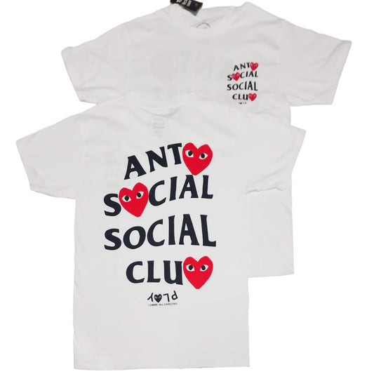 plant13 ANTI SOCIAL ANTI SOCIAL PLAYERA CUELLO REDONDO