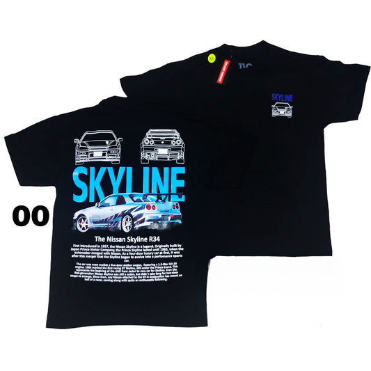 PLCAR00 SKYLINE CUELLO REDONDO