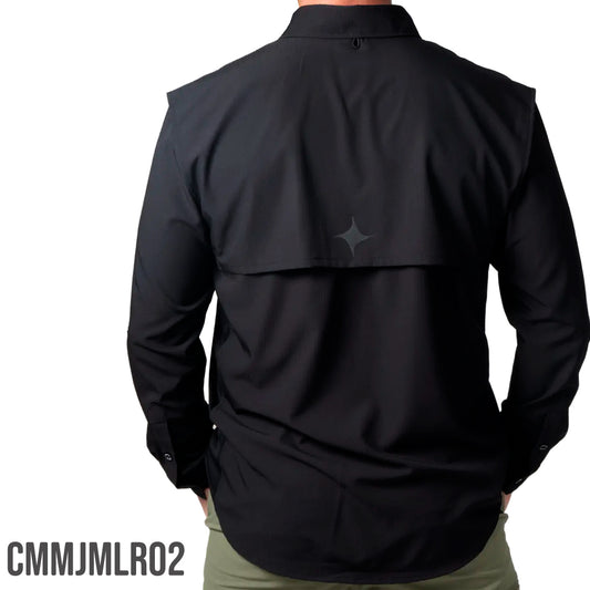 CMMJMLR02 - CAMISA MAJA NEGRO
