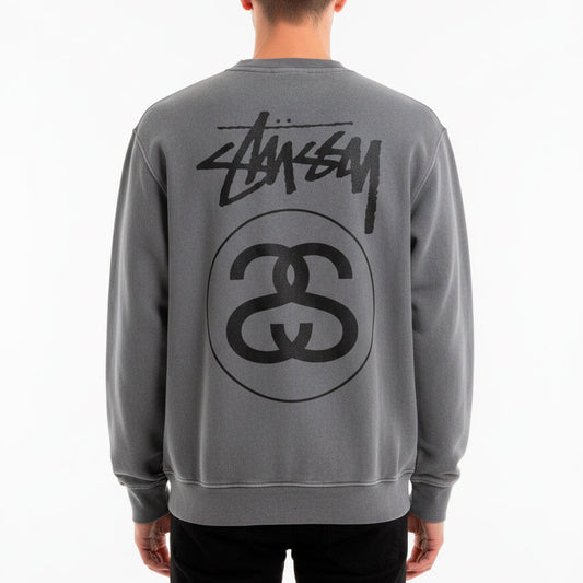 SUETER GRIS STUSSY STSTU02