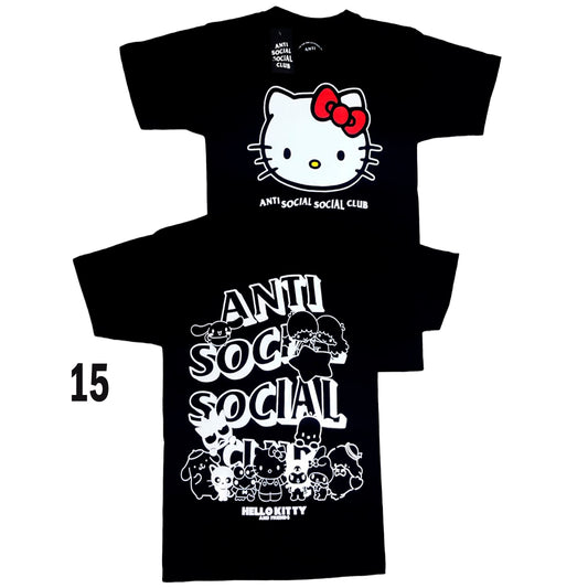 plant15 ANTI SOCIAL ANTI SOCIAL PLAYERA CUELLO REDONDO