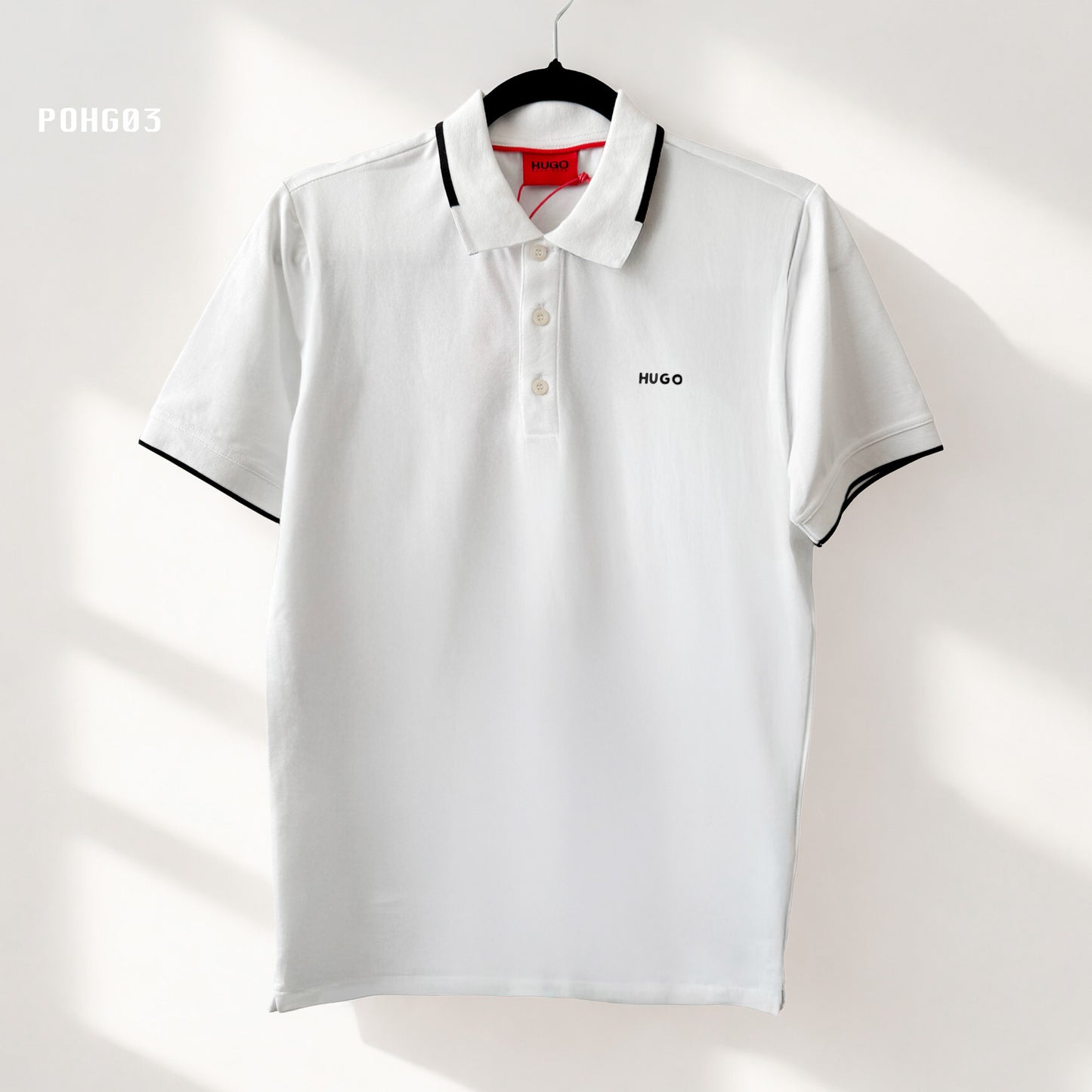 POLO BOSS COLOR BLANCO POHG03