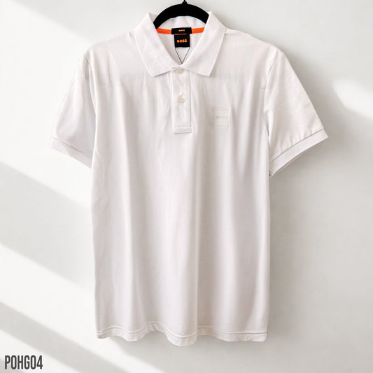 POLO BOSS COLOR BLANCO POHG04