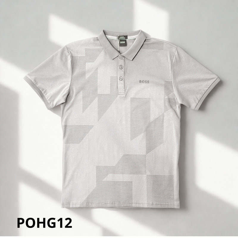 POLO HUGO BOSS GRIS POHG12