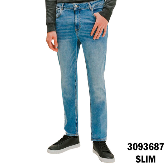 PANTALON DE MEZCLILLA SLIM 3687