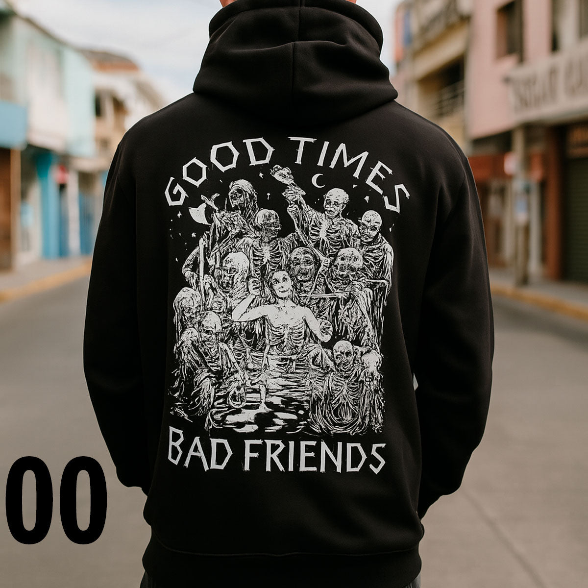 SDLC00 - SUDADERA LURKING CLASS NEGRO