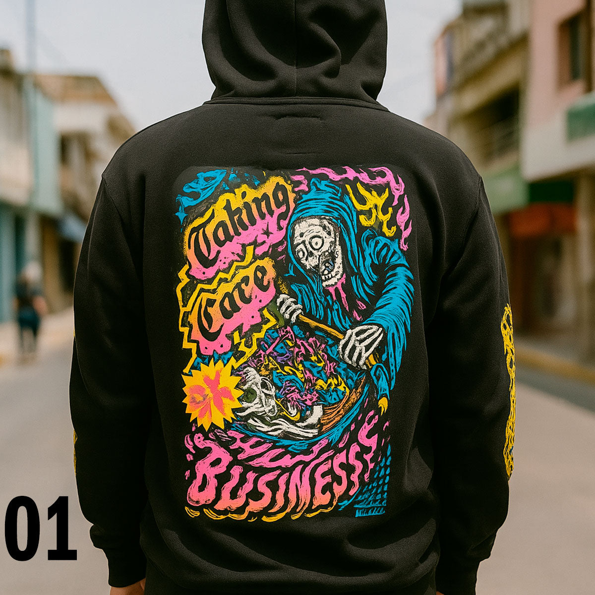 SDLC01 - SUDADERA LURKING CLASS NEGRO