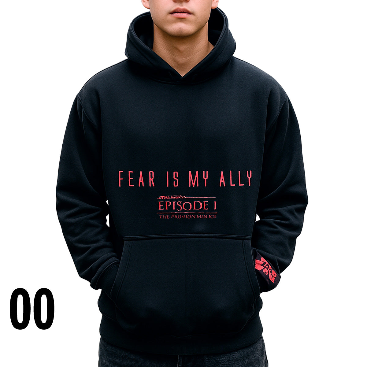 SDHD00 - SUDADERA THE HUNDREDS NEGRO
