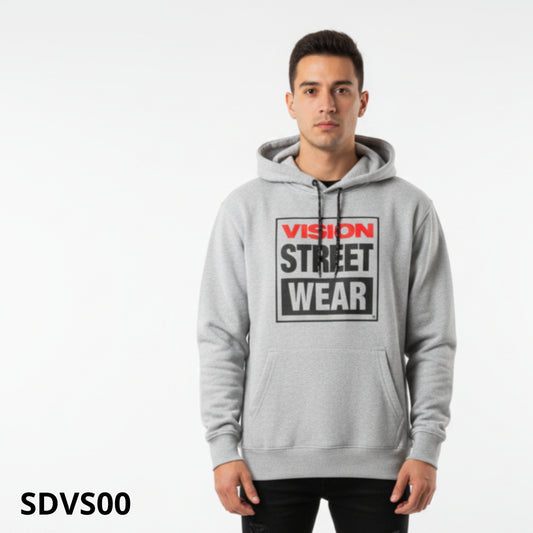 SDVS00 - SUDADERA GRIS VISION STREET