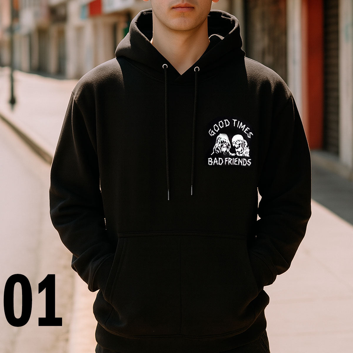 SDLC00 - SUDADERA LURKING CLASS NEGRO