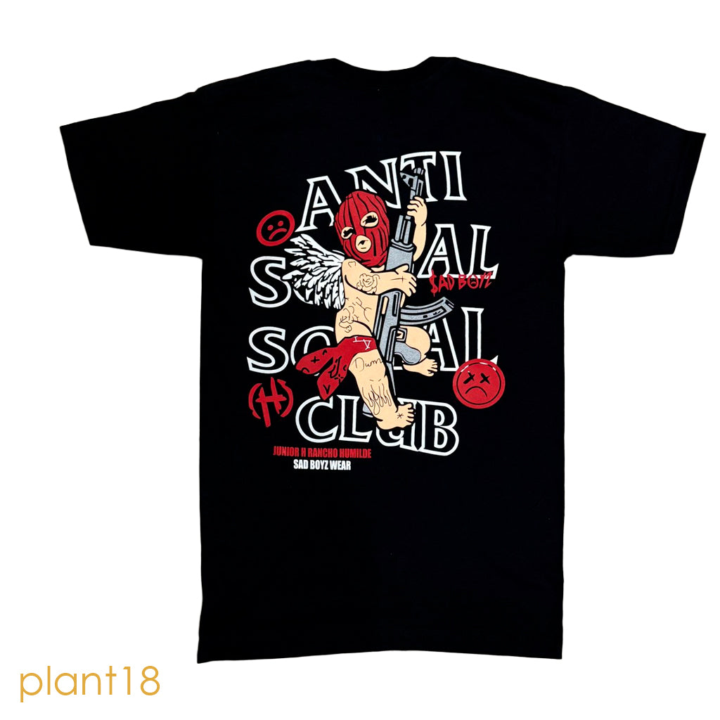 ANTI SOCIAL PLAYERA CUELLO REDONDO plant18