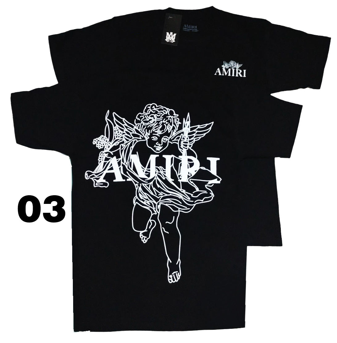 AMIRI PLAYERA CUELLO REDONDO plamiri03 N