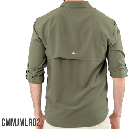 CMMJMLR02 - CAMISA MAJA VERDE