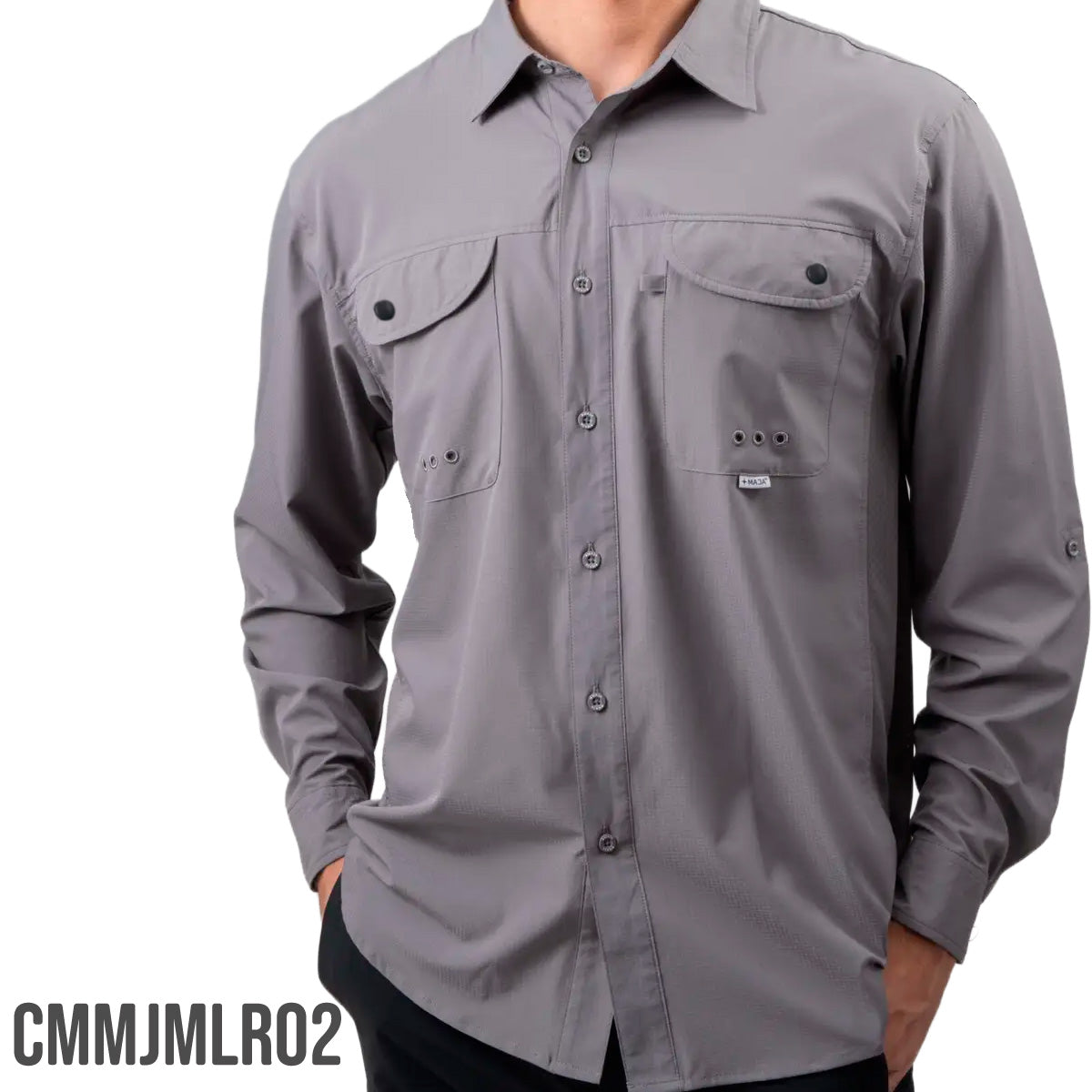 CMMJMLR02 - CAMISA MAJA GRIS