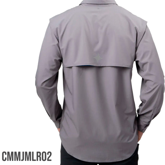 CMMJMLR02 - CAMISA MAJA GRIS