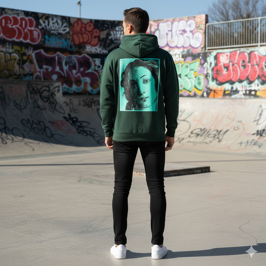 SDSTU03 - SUDADERA STUSSY VERDE