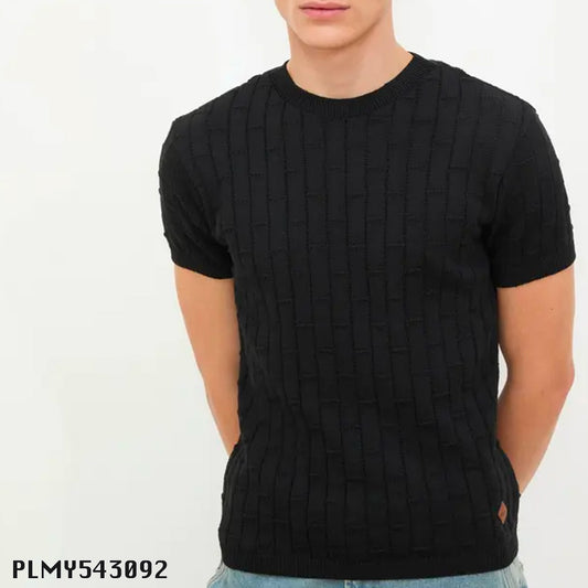 PLAYERA COLOR NEGRO PLMY543092