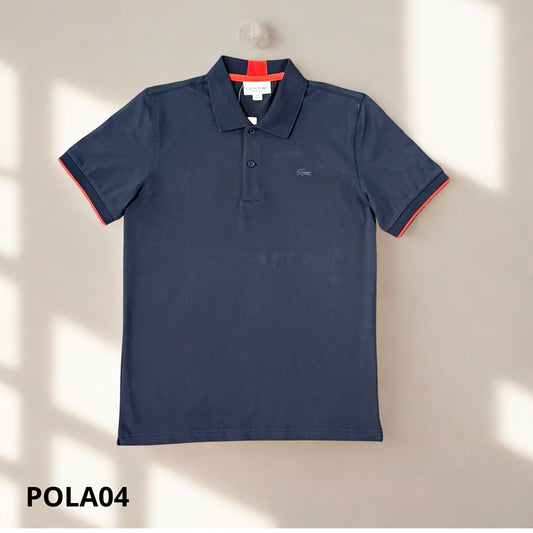 POLO LACOSTE  AZUL MARINO POLC04