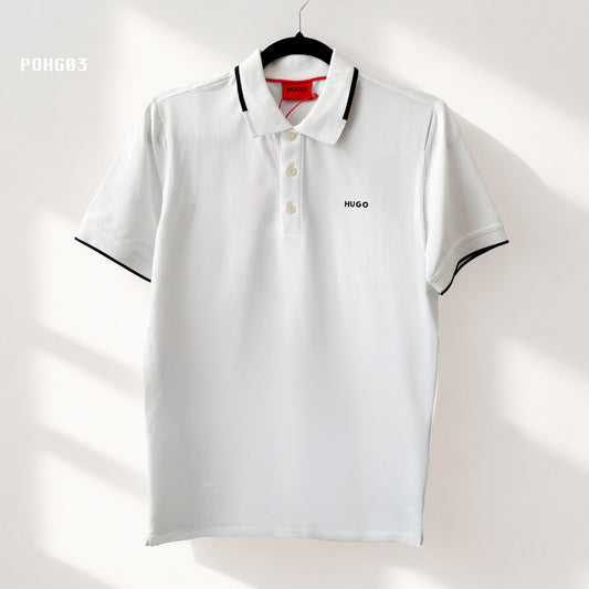 POLO BOSS COLOR BLANCO POHG03