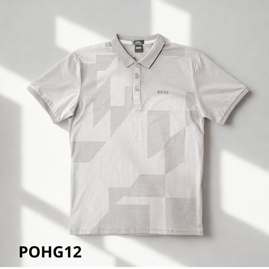 POLO HUGO BOSS  GRIS POHG12