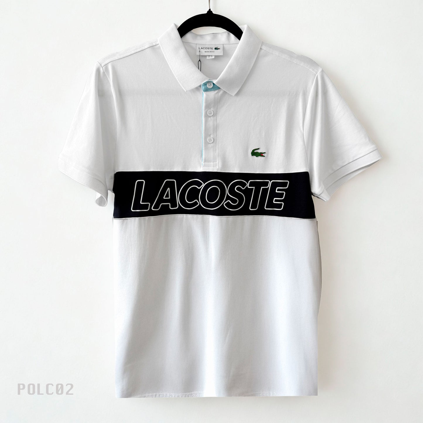 POLO LACOSTE COLOR BLANCO POLC02