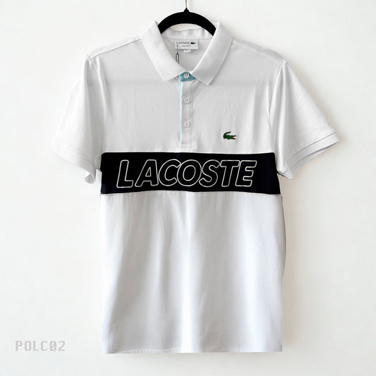 POLO LACOSTE COLOR BLANCO POLC02