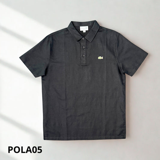 POLO LACOSTE COLOR NEGRO POLC05