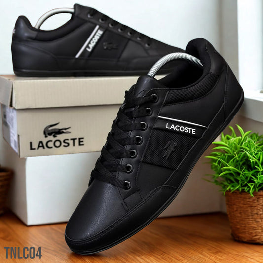 TENIS LACOSTE COLOR NEGRO